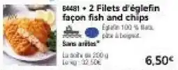 Thiriet B4481 + 2 Filets d'égletin façon fish and chips offre