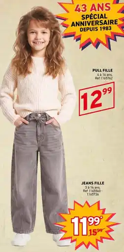 Trafic PULL FILLE offre