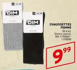 Trafic DIM Chaussettes femme offre