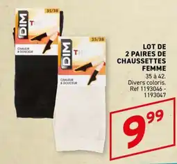 Trafic DIM Chaussettes femme offre