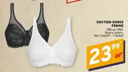 Trafic SOUTIEN-GORGE FEMME offre