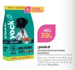 Point Vert yock CROQUETTES POUR CHIENS MULTICROC offre