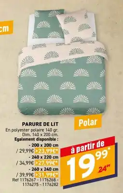 Trafic Polar PARURE DE LIT offre
