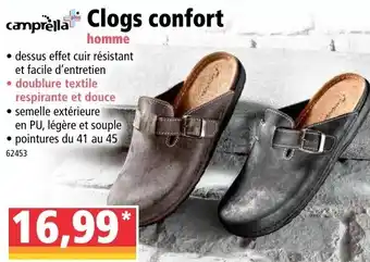 Norma Clogs confort offre