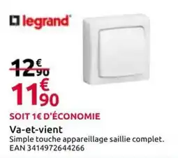 Mr Bricolage legrand Va-et-vient offre