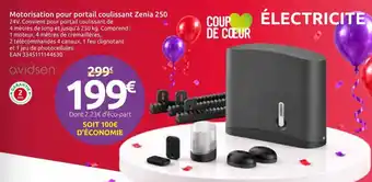 Avidsen Motorisation pour portail coulissant Zenia 250