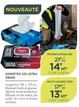 Point Vert ULTRA GRIME POWER SCRUB offre
