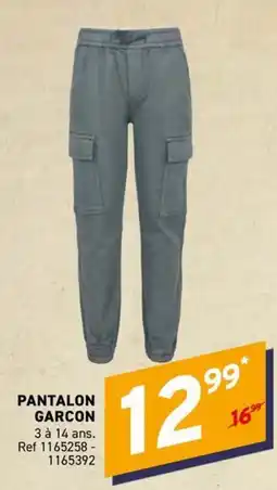 Trafic PANTALON GARCON offre