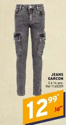 Trafic JEANS GARCON offre