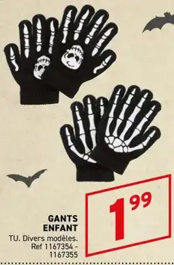 Trafic GANTS ENFANT offre