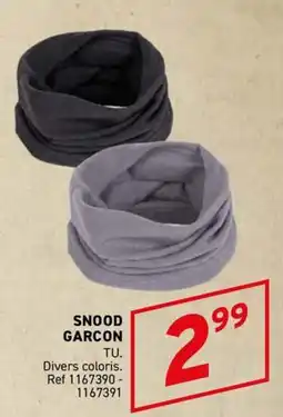 Trafic SNOOD GARCON offre