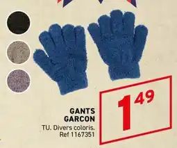 Trafic GANTS GARCON offre