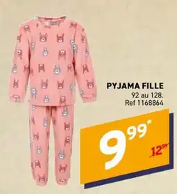 Trafic PYJAMA FILLE offre