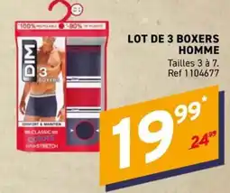 Trafic DIM Boxers Homme offre