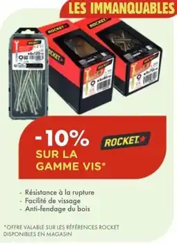Point Vert ROCKET Vis offre