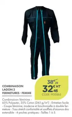 Point Vert LAGON 2 COMBINAISON offre
