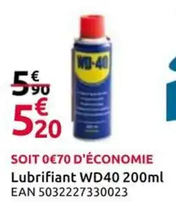 Mr Bricolage WD40 Lubrifiant offre