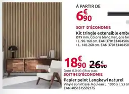 Mr Bricolage Kit tringle extensible embo offre
