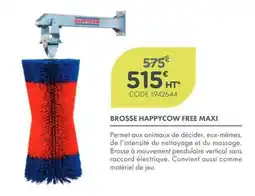 Point Vert HAPPYCOW BROSSE FREE MAXI offre