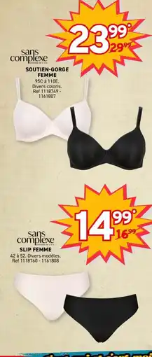 Trafic sans complexe SOUTIEN-GORGE FEMME offre