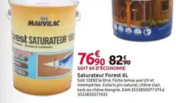 Mr Bricolage Saturateur forest offre