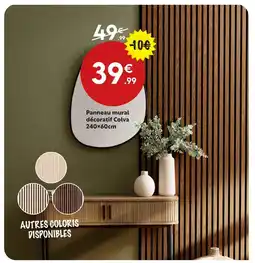 Maxi Bazar Panneau mural décoratif colva offre