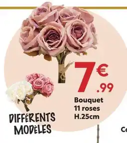 Maxi Bazar Bouquet 11 roses offre