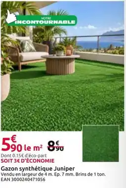 Mr Bricolage Juniper Gazon synthétique offre