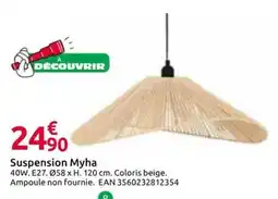 Mr Bricolage Myha Suspension offre
