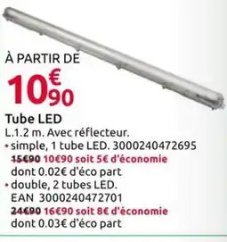 Mr Bricolage Tube LED offre