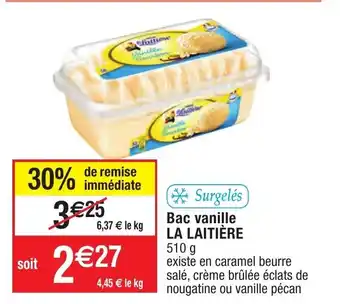 Migros Bac Vanille offre
