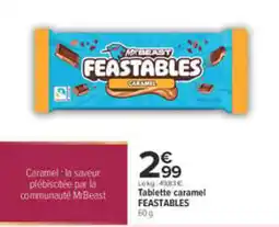 Carrefour City MrBeast Feastables Caramel offre