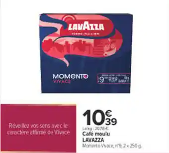 LAVAZZA Café moulu