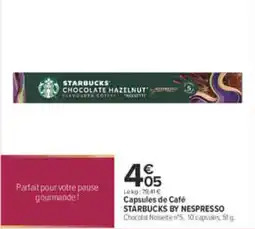 Carrefour City STARBUCKS Capsules de Café offre