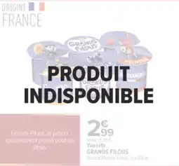 Carrefour City GRANDS FILOUS Yaourts offre
