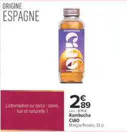 Carrefour City CIAO Kombucha offre