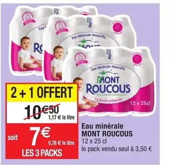 Migros Eau Minérale offre