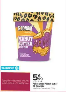 Carrefour City DR BOMBAY Peanut Butter Jelly Time offre