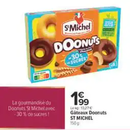 Carrefour City St Michel Doonuts offre