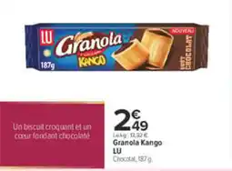 Carrefour City LU Granola Kango offre