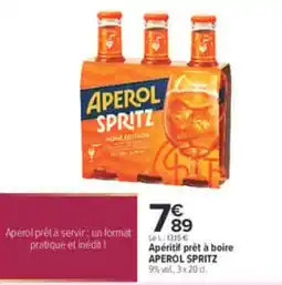 Carrefour City APEROL SPRITZ offre