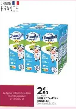Carrefour City COLONA Grandlait des P'tits offre