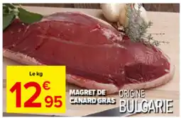 Carrefour Market MAGRET DE CANARD GRAS offre