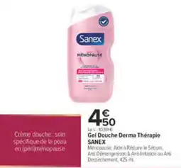 Carrefour City Sanex Gel Douche Derma Thérapie offre