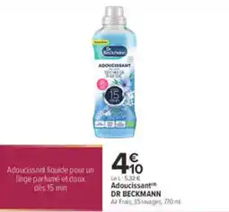 Carrefour City DR BECKMANN Adoucissant offre