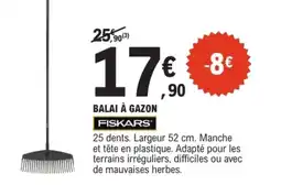 E.Leclerc FISKARS BALAI À GAZON offre