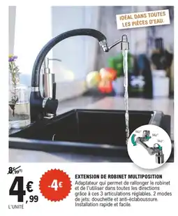 E.Leclerc EXTENSION DE ROBINET MULTIPOSITION offre