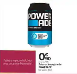 Carrefour City Powerade Ice Storm offre