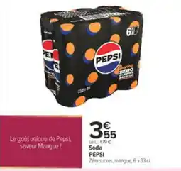 Carrefour City PEPSI Soda offre