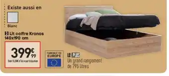 Conforama Lit Coffre Kronos offre